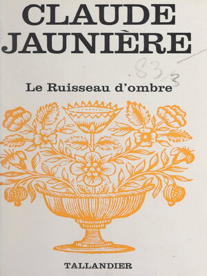 cover image of Le ruisseau d'ombre